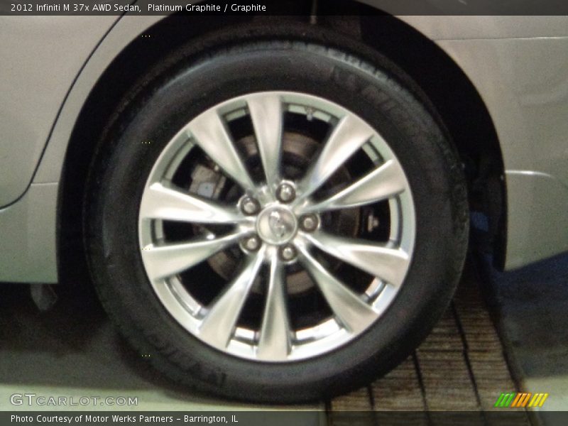 Platinum Graphite / Graphite 2012 Infiniti M 37x AWD Sedan