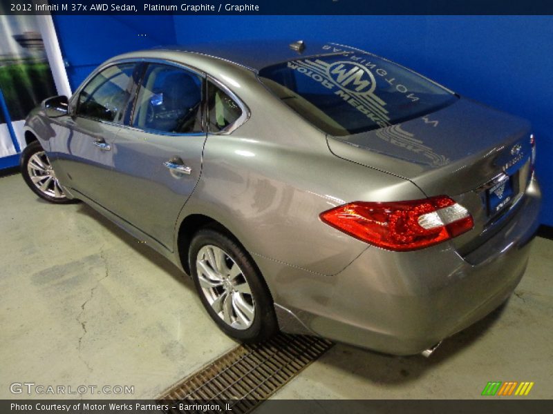 Platinum Graphite / Graphite 2012 Infiniti M 37x AWD Sedan