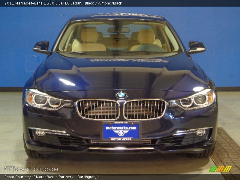 Black / Almond/Black 2011 Mercedes-Benz E 350 BlueTEC Sedan