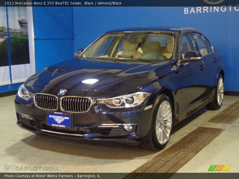 Black / Almond/Black 2011 Mercedes-Benz E 350 BlueTEC Sedan