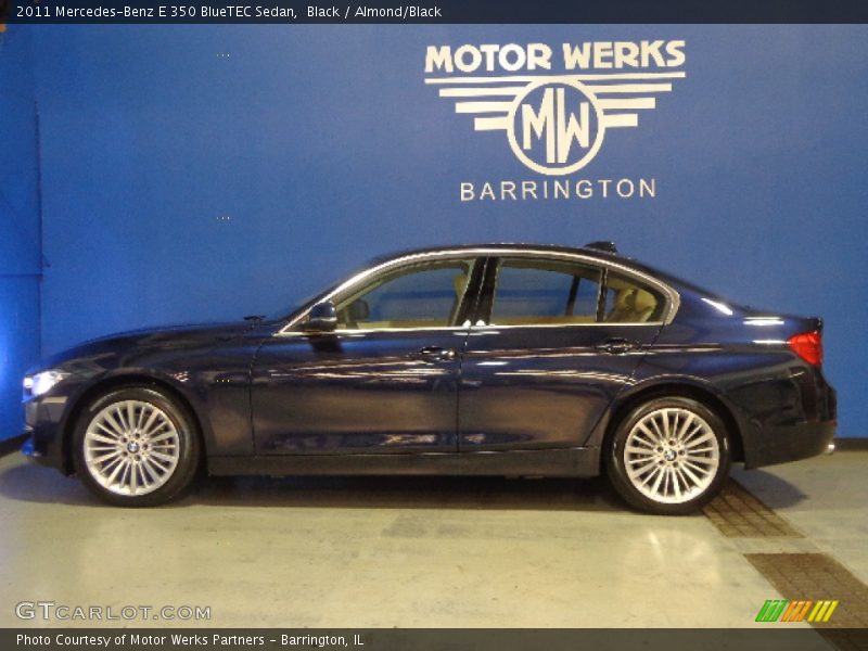 Black / Almond/Black 2011 Mercedes-Benz E 350 BlueTEC Sedan