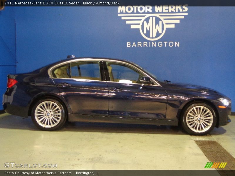 Black / Almond/Black 2011 Mercedes-Benz E 350 BlueTEC Sedan
