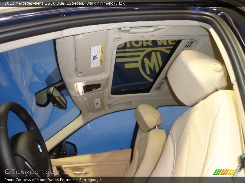 Black / Almond/Black 2011 Mercedes-Benz E 350 BlueTEC Sedan