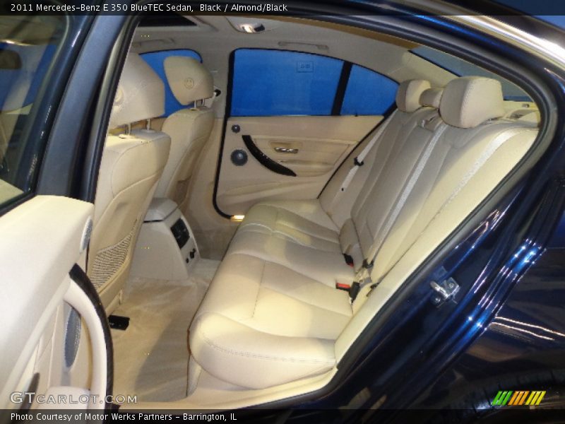 Black / Almond/Black 2011 Mercedes-Benz E 350 BlueTEC Sedan