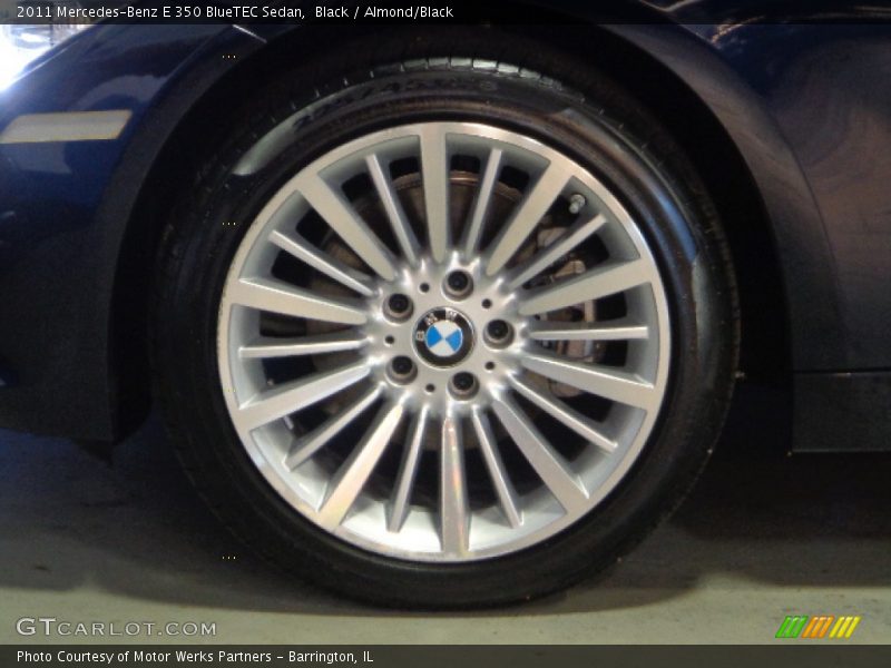 Black / Almond/Black 2011 Mercedes-Benz E 350 BlueTEC Sedan
