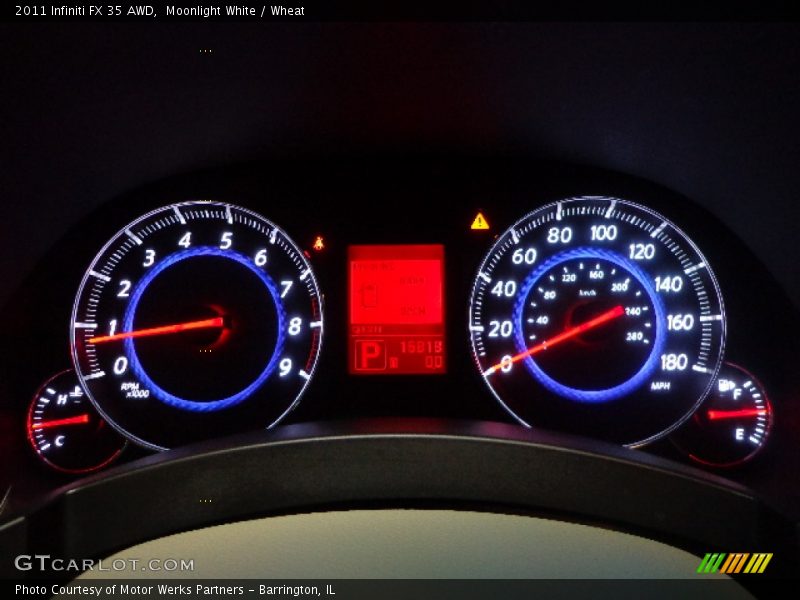 Moonlight White / Wheat 2011 Infiniti FX 35 AWD