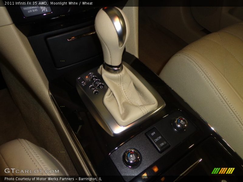 Moonlight White / Wheat 2011 Infiniti FX 35 AWD