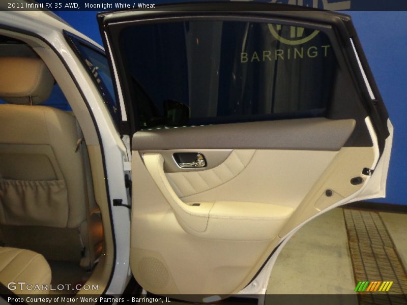 Moonlight White / Wheat 2011 Infiniti FX 35 AWD