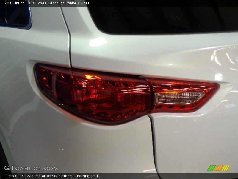 Moonlight White / Wheat 2011 Infiniti FX 35 AWD