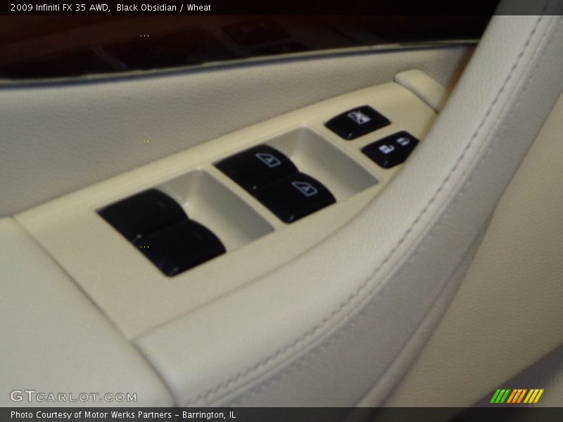 Black Obsidian / Wheat 2009 Infiniti FX 35 AWD
