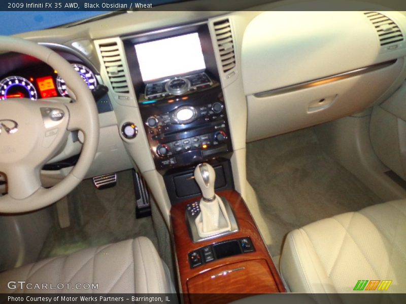 Black Obsidian / Wheat 2009 Infiniti FX 35 AWD