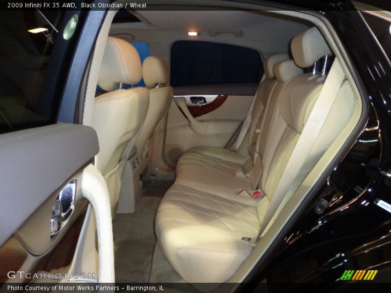 Black Obsidian / Wheat 2009 Infiniti FX 35 AWD