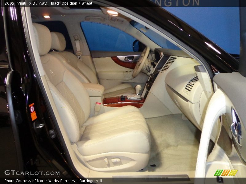 Black Obsidian / Wheat 2009 Infiniti FX 35 AWD