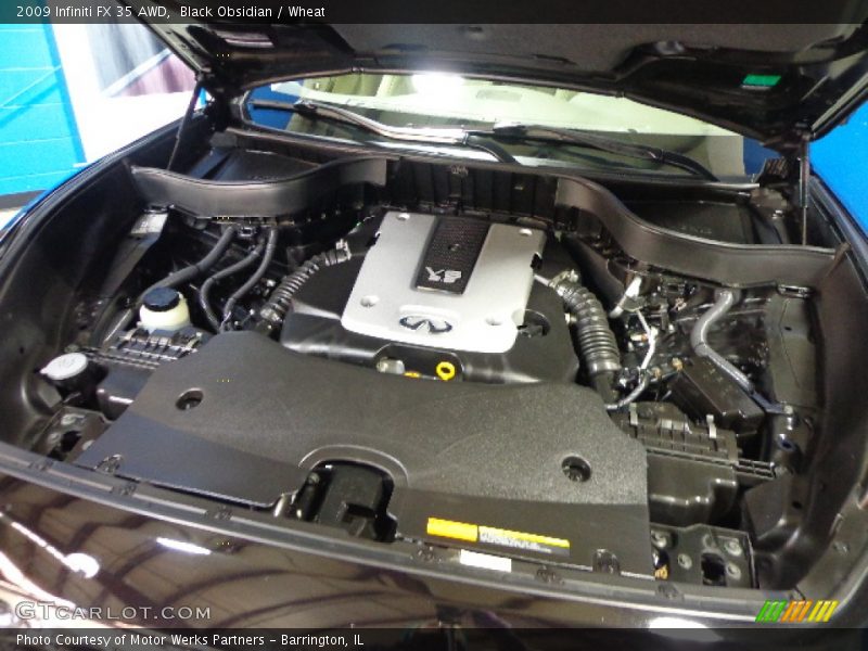 Black Obsidian / Wheat 2009 Infiniti FX 35 AWD