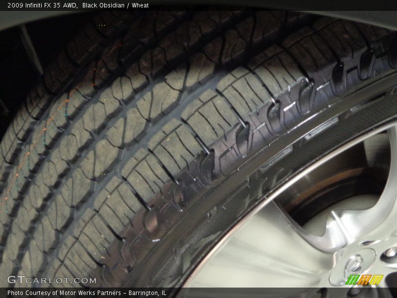 Black Obsidian / Wheat 2009 Infiniti FX 35 AWD