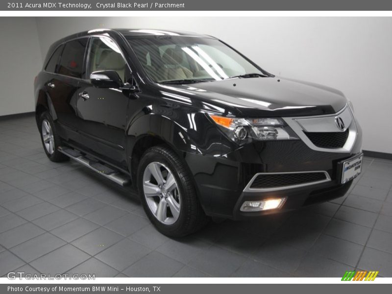 Crystal Black Pearl / Parchment 2011 Acura MDX Technology