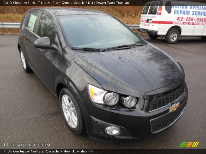 Black Granite Metallic / Dark Pewter/Dark Titanium 2013 Chevrolet Sonic LT Hatch