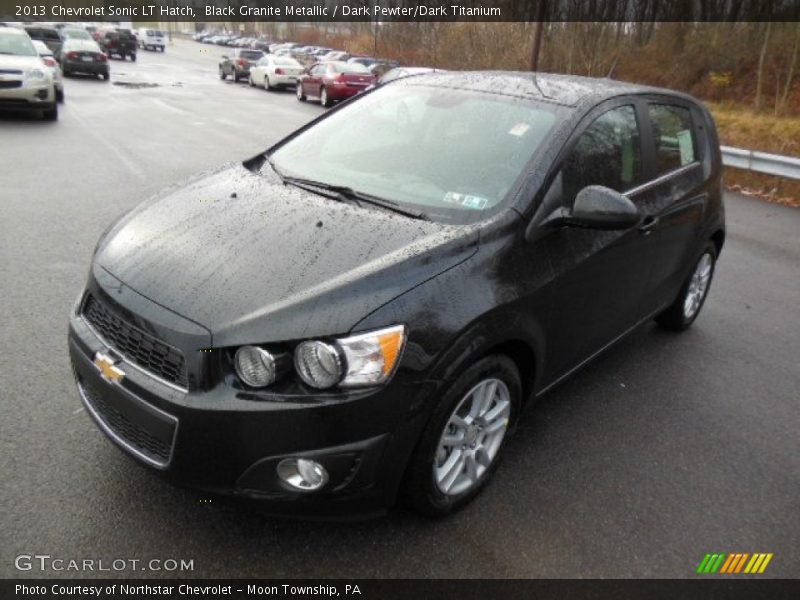 Black Granite Metallic / Dark Pewter/Dark Titanium 2013 Chevrolet Sonic LT Hatch
