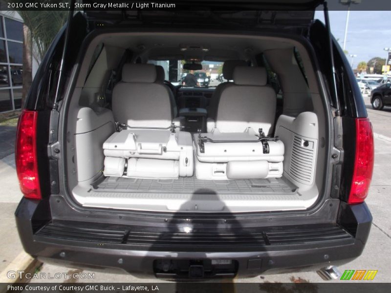 Storm Gray Metallic / Light Titanium 2010 GMC Yukon SLT