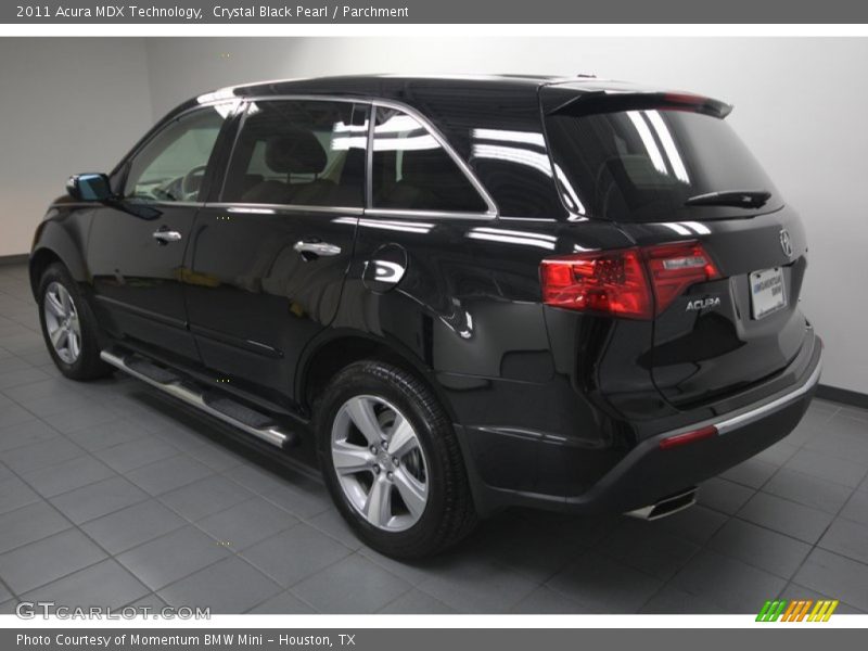 Crystal Black Pearl / Parchment 2011 Acura MDX Technology