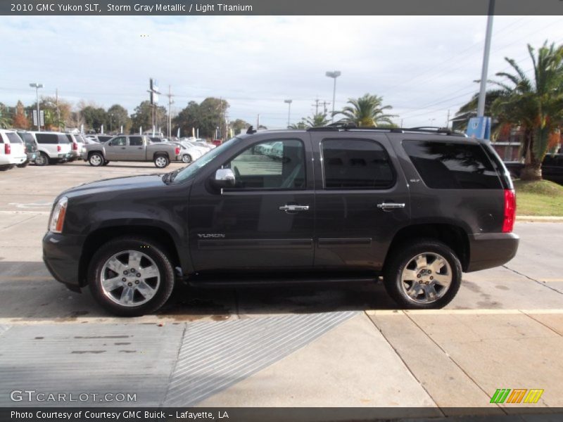 Storm Gray Metallic / Light Titanium 2010 GMC Yukon SLT