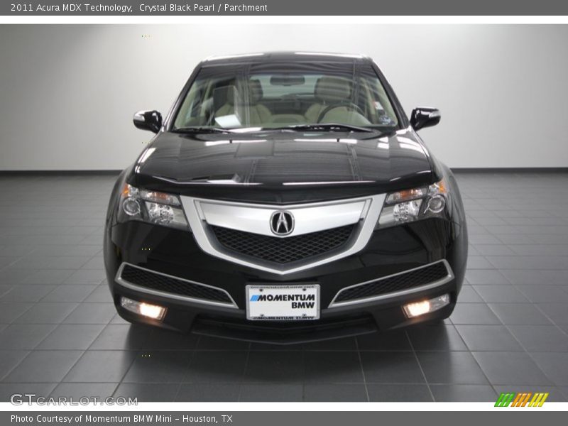 Crystal Black Pearl / Parchment 2011 Acura MDX Technology