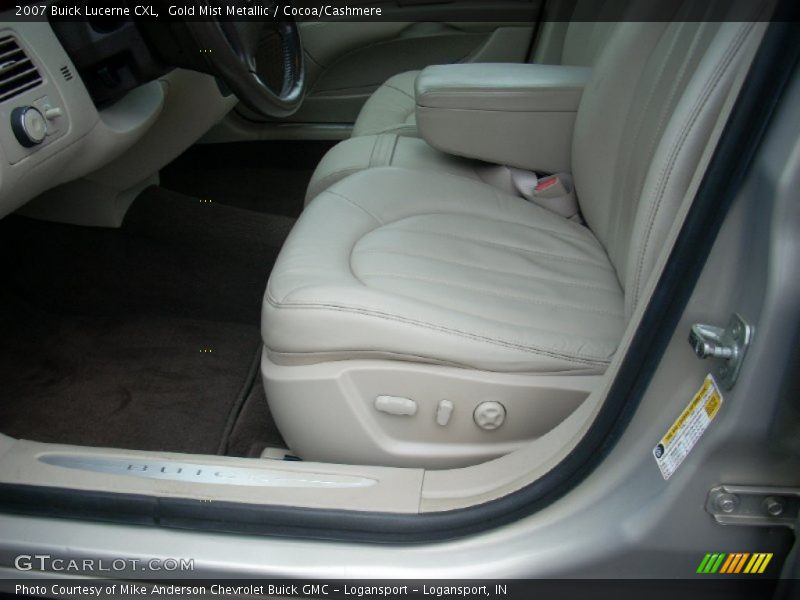 Gold Mist Metallic / Cocoa/Cashmere 2007 Buick Lucerne CXL