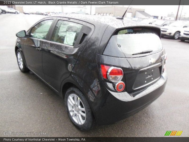 Black Granite Metallic / Dark Pewter/Dark Titanium 2013 Chevrolet Sonic LT Hatch