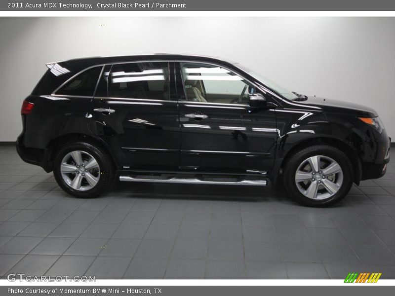 Crystal Black Pearl / Parchment 2011 Acura MDX Technology