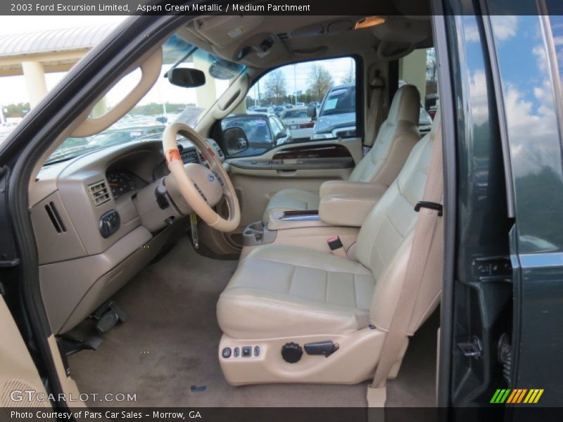  2003 Excursion Limited Medium Parchment Interior