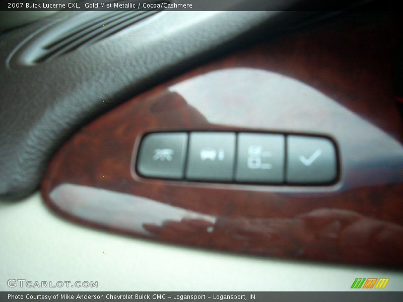 Gold Mist Metallic / Cocoa/Cashmere 2007 Buick Lucerne CXL