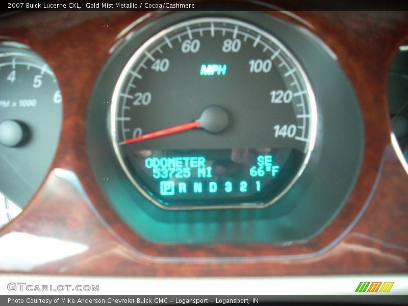 Gold Mist Metallic / Cocoa/Cashmere 2007 Buick Lucerne CXL
