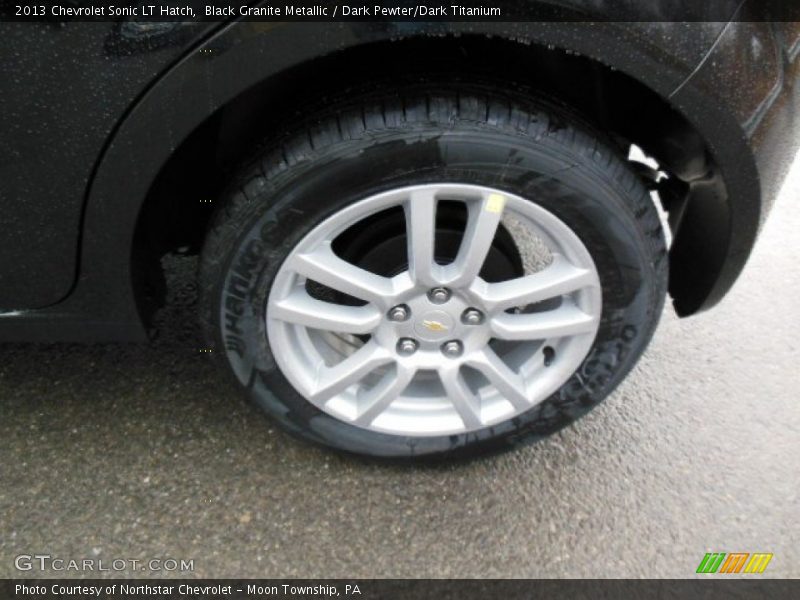 Black Granite Metallic / Dark Pewter/Dark Titanium 2013 Chevrolet Sonic LT Hatch