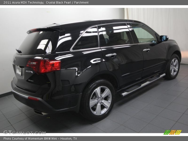 Crystal Black Pearl / Parchment 2011 Acura MDX Technology