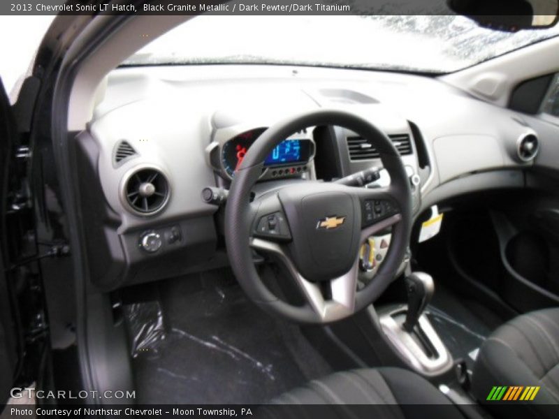 Black Granite Metallic / Dark Pewter/Dark Titanium 2013 Chevrolet Sonic LT Hatch