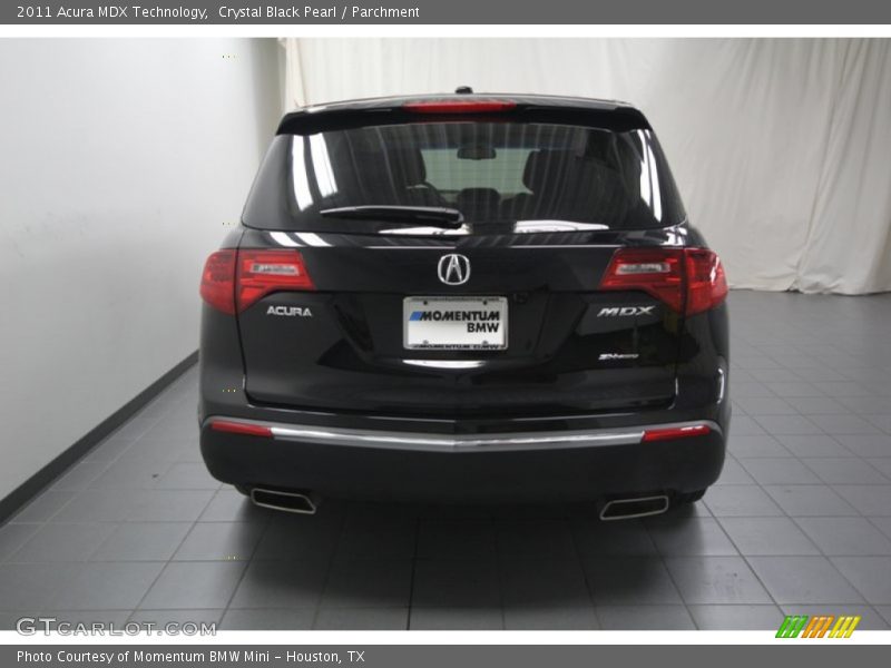 Crystal Black Pearl / Parchment 2011 Acura MDX Technology