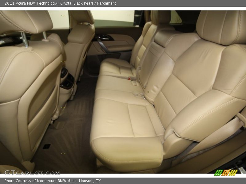 Crystal Black Pearl / Parchment 2011 Acura MDX Technology