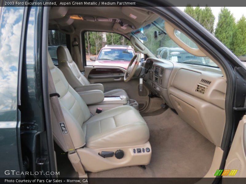 Front Seat of 2003 Excursion Limited