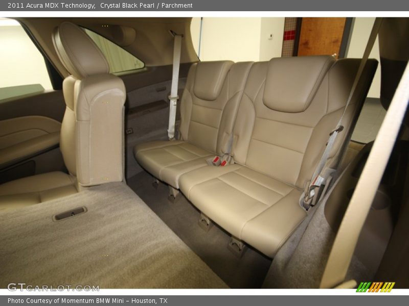 Crystal Black Pearl / Parchment 2011 Acura MDX Technology