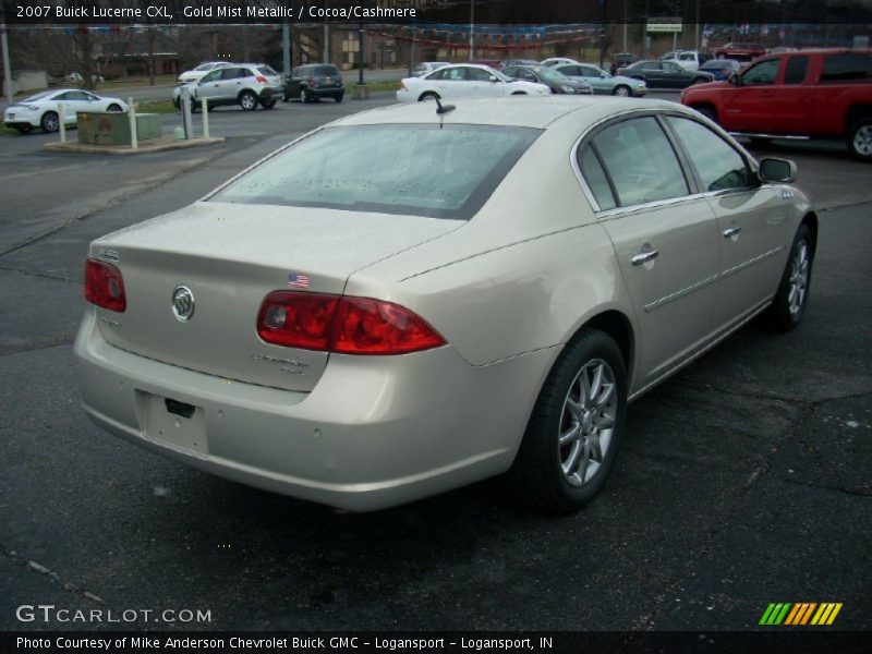 Gold Mist Metallic / Cocoa/Cashmere 2007 Buick Lucerne CXL