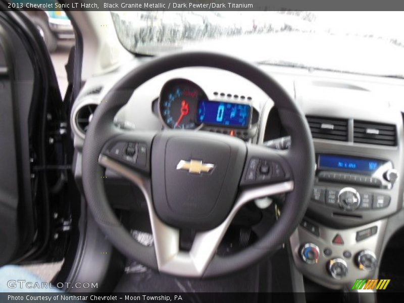 Black Granite Metallic / Dark Pewter/Dark Titanium 2013 Chevrolet Sonic LT Hatch