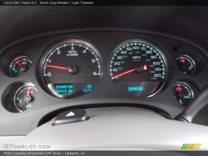 Storm Gray Metallic / Light Titanium 2010 GMC Yukon SLT