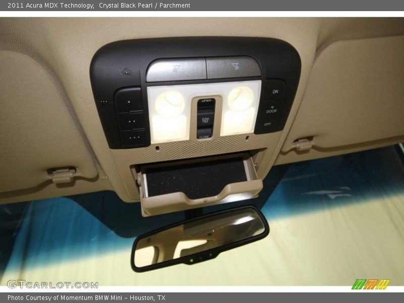 Crystal Black Pearl / Parchment 2011 Acura MDX Technology