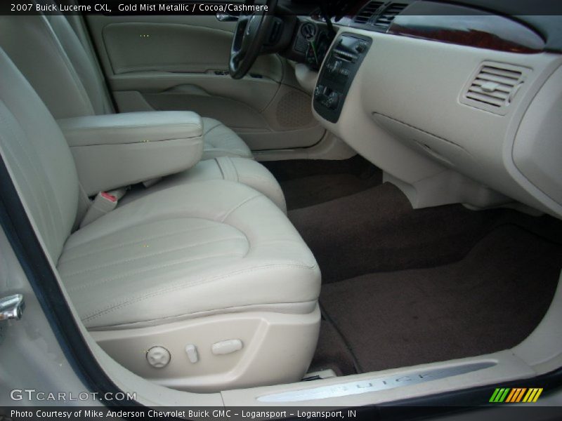 Gold Mist Metallic / Cocoa/Cashmere 2007 Buick Lucerne CXL