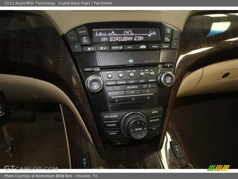 Crystal Black Pearl / Parchment 2011 Acura MDX Technology