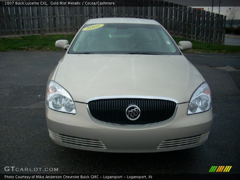 Gold Mist Metallic / Cocoa/Cashmere 2007 Buick Lucerne CXL