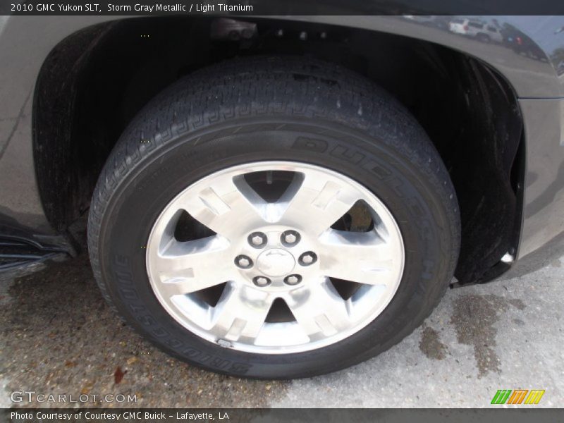 Storm Gray Metallic / Light Titanium 2010 GMC Yukon SLT