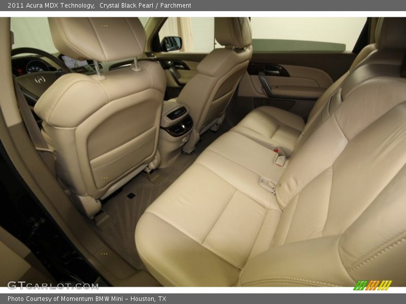 Crystal Black Pearl / Parchment 2011 Acura MDX Technology