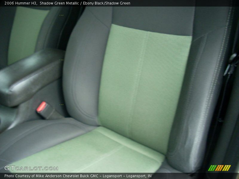 Front Seat of 2006 H3 