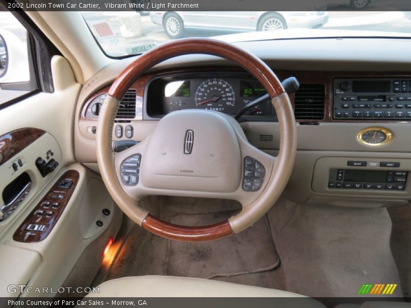  2002 Town Car Cartier Steering Wheel